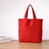 Túi Tote Canvas Khóa Miệng, Ngăn Phụ, Đeo Vai Thời Trang Đựng A4 & Laptop - 79k 3