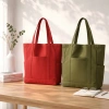 Túi Tote Canvas Khóa Miệng, Ngăn Phụ, Đeo Vai Thời Trang Đựng A4 & Laptop - 79k 6