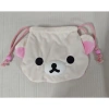 Túi Tote Dây Rút Rilakkuma Korilakkuma Dễ Thương Gấu Sang Trọng Lưu Trữ Du Lịch 2