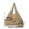 Túi Tote Mini MAOYE66SY gập lại, móc khóa, dung tích lớn, nhẹ, tái sử dụng 3