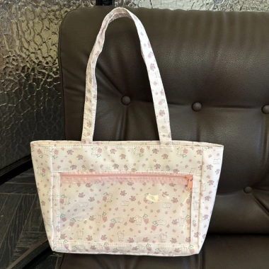 Túi Tote Trong Suốt Kẻ Sọc Dễ Thương Cho Bé – Dung Lượng Lớn, Một Vai, Giá 379.014₫ 10