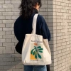 Túi tote vải bố canvas cotton ulzzang vintage - Đeo vai thời trang Hàn Quốc, vừa A4, giá 49.000₫ 9