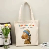 Túi tote vải canvas Mã Tiểu Dã - Đeo vai thời trang, vừa A4, giá 49.000₫ 2