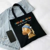 Túi tote vải canvas Mã Tiểu Dã - Đeo vai thời trang, vừa A4, giá 49.000₫ 3
