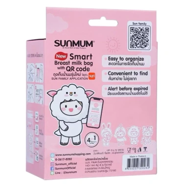 Túi trữ sữa Sunmum Thái Lan chính hãng 100ml 150ml 250ml giảm giá 20k 4