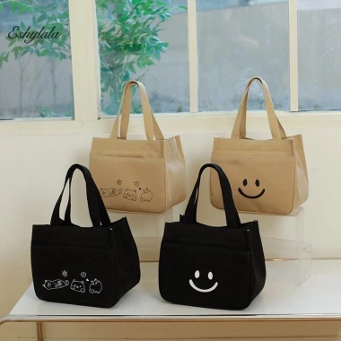 Túi Vải Đơn Giản Dung Tích Lớn - Tote Đa Năng Đi Làm, Đi Học Giá Ưu Đãi 98.800₫ 3