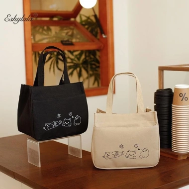 Túi Vải Đơn Giản Dung Tích Lớn - Tote Đa Năng Đi Làm, Đi Học Giá Ưu Đãi 98.800₫ 4