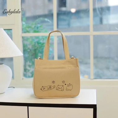 Túi Vải Đơn Giản Dung Tích Lớn - Tote Đa Năng Đi Làm, Đi Học Giá Ưu Đãi 98.800₫ 5
