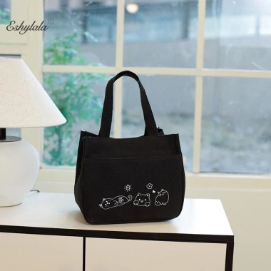 Túi Vải Đơn Giản Dung Tích Lớn - Tote Đa Năng Đi Làm, Đi Học Giá Ưu Đãi 98.800₫ 7
