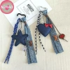 Túi xách denim thời trang hình trái tim, ngôi sao, cánh dệt, dây móc khóa mặt, dây chuyền mát mẻ – Giá ưu đãi 92.620₫