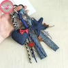 Túi xách denim thời trang hình trái tim, ngôi sao, cánh dệt, dây móc khóa mặt, dây chuyền mát mẻ – Giá ưu đãi 92.620₫ 7