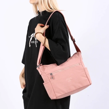 Túi xách nữ Nylon dung tích lớn, đeo vai nhẹ, chống thấm nước, phù hợp cho mẹ