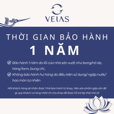 Túi xách tay nữ Velas đeo chéo đen trắng - Sang chảnh, giá ưu đãi 499k, quà tặng mẹ bạn thân 6