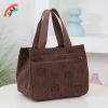 Túi xách vải nhung hoạt hình dễ thương đa năng cho nhân viên văn phòng – Tote Bento VN, phù hợp bữa trưa 4
