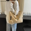 Túi xách vải thêu GroupTree tote, dung tích lớn, cho nữ bé gái - 140.076 VND 9