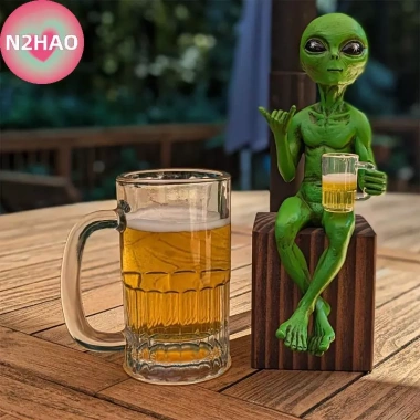 Tượng Nhựa Người Ngoài Hành Tinh N2HAO - Trang trí vườn, nội thất, văn phòng - Đồ nghệ thuật, quà tặng - 105.600 VND