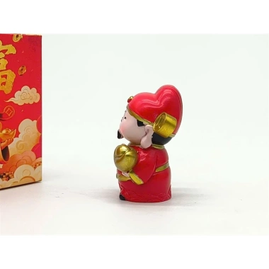 Tượng Thần Tài mini cao 7cm - Phong thủy may mắn, giảm giá 60.000 VNĐ