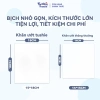 Tushie Treats Khăn ướt mini 5 bịch 50 gói 10 rút - Không mùi, không hóa chất, tiện dụng, giá 161.000₫ 7