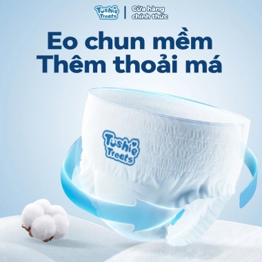 Tushie Treats tã quần siêu mỏng ôm sát thấm hút thông thoáng - size M-XXXL - 154.000 2 Tushie Treats tã quần siêu mỏng ôm sát thấm hút thông thoáng - size M-XXXL - 154.000 2