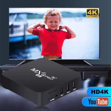 TV Box Android MXQ Pro 4K 5G 1GB+8GB - Máy phát đa phương tiện 4 nhân, hỗ trợ 4K HD 3D, giảm còn 370.000₫