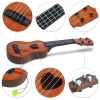 Ukulele 4 dây MAOYE66SY - Đồ chơi nhạc cụ mô phỏng, dây điều chỉnh, guitar nhỏ bền bỉ cho trẻ 4