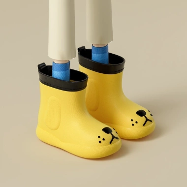 Ủng đi mưa Cheerful Mario - Chống trượt, chống thấm, họa tiết hoạt hình dễ thương 8
