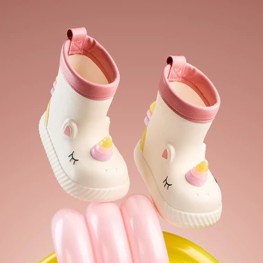 Ủng đi mưa kỳ lân Cheerful Mario bé gái - Giày bốt EVA cao su nhẹ, giá 203.040₫ 5