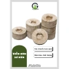 Ươm Sơ Dừa 100 viên - Viên nén xơ dừng trồng cây, ươm hạt, ươm cây giống, trồng dâu tây - Giá chỉ 19.000đ
