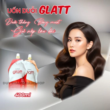 Uốn Nóng Glatt 400g - Thuốc Căng Sóng Tóc, Ép Duỗi Bóng Mượt, Giữ Nếp Bền Lâu, Giá 185.000 VND 4