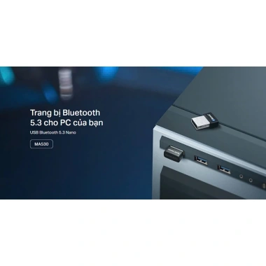 USB Bluetooth 5.4/5.3 Mercusys MA550H MA530 – Kết nối nhanh PC & Laptop, Giá 96.000₫