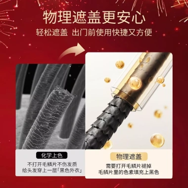 Ưu đãi Tết JICAOSHI Ống Vàng - Que nhuộm tóc chống thấm, bút 1 lần, tóc trắng nhanh, 899.999 2 Ưu đãi Tết JICAOSHI Ống Vàng - Que nhuộm tóc chống thấm, bút 1 lần, tóc trắng nhanh, 899.999 2