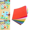 Vải dạ nỉ mềm cắt sẵn 22x22cm - Giá ưu đãi 10.000₫, thích hợp làm đồ thủ công, trang trí 9