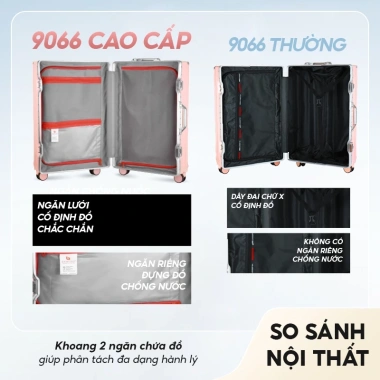Vali Khung Nhôm B Bamozo Size 28 Siêu Bền - Bảo Hành 5 Năm - Giá Chỉ 1.149.000Đ 10