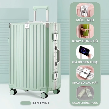 Vali Khung Nhôm B Bamozo Size 28 Siêu Bền - Bảo Hành 5 Năm - Giá Chỉ 1.149.000Đ 19