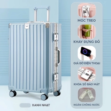 Vali Khung Nhôm B Bamozo Size 28 Siêu Bền - Bảo Hành 5 Năm - Giá Chỉ 1.149.000Đ 20
