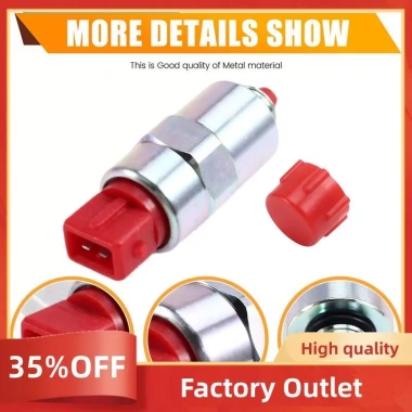 Van điện từ 24V E320D 312C - Dừng Flameout, phụ kiện máy xúc, giá 360.800₫ 3