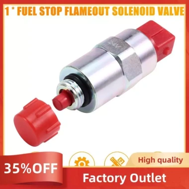 Van điện từ 24V E320D 312C - Dừng Flameout, phụ kiện máy xúc, giá 360.800₫ 4