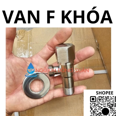 Van F & Van T khóa nước giảm áp lực nhà vệ sinh - Inox 304 cao cấp, giá 26.750₫ 9 Van F & Van T khóa nước giảm áp lực nhà vệ sinh - Inox 304 cao cấp, giá 26.750₫ 9