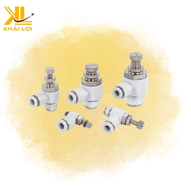 Van Tiết Lưu Khí Nén Ren Ngoài STNC YSC - Đầu Nối Đa Size 4-12, Giá Ưu Đãi 44.850₫ 4