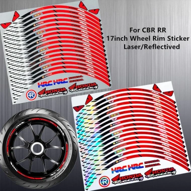 Vành phản quang 17-18 inch Hub Motorsport RR Laser Decal cho Honda CBR, Wave