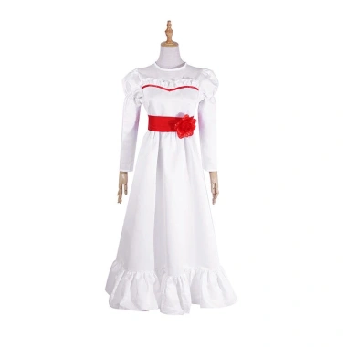 Váy cosplay Annabelle trắng mềm mại, thoải mái, giá ưu đãi 147.960 cho Halloween vui nhộn 5 Váy cosplay Annabelle trắng mềm mại, thoải mái, giá ưu đãi 147.960 cho Halloween vui nhộn 5