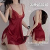 Váy ngủ lụa cao cấp Hai Dây Ren Nơ Xẻ Dáng Xoè QC - Xíu Sleepwear, giảm giá 22% chỉ 285k 7
