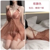 Váy Ngủ Ren Tơ Guiruo Xuyên Thấu Dây Nơ Siêu Se.xy QC Loại 1 - Giá 235k 3