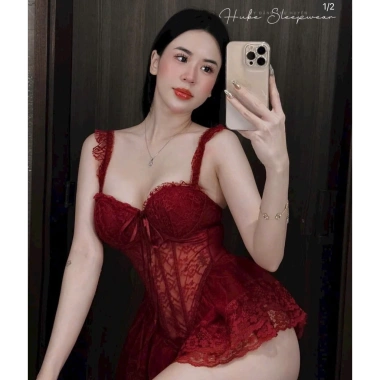 Váy Ngủ Voan Lụa Tầng Ren Eo Dây Cánh Tiên Dáng Xoè Mút Ngực Cao Cấp Hube 345k 5 Váy Ngủ Voan Lụa Tầng Ren Eo Dây Cánh Tiên Dáng Xoè Mút Ngực Cao Cấp Hube 345k 5