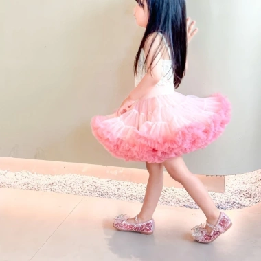 Váy Tutu Trẻ Em Midi Phồng Phồng - Váy Công Chúa Nhiều Màu, Giá ưu đãi 349.056 VND 3