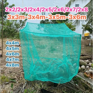 Vèo nuôi cá, tráng nuôi ếch, nuôi ốc có nắp đậy - Nhiều size, mắt lưới 3,5 ly, giá ưu đãi 205.500₫