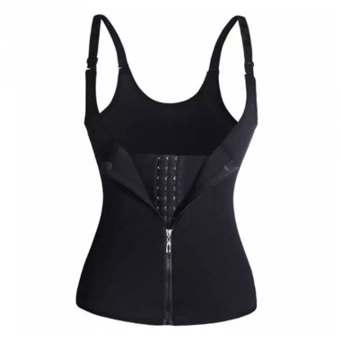 Vest Shaper MAOYE66SY Quần Lót Nữ Không Tay Khóa 3 Hàng Dây Kéo Fit Eo Cinching 7