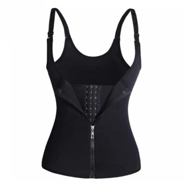 Vest Shaper MAOYE66SY Quần Lót Nữ Không Tay Khóa 3 Hàng Dây Kéo Fit Eo Cinching 10