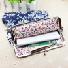 Ví canvas nữ nhỏ gọn đựng tiền xu và thẻ - Thiết kế tiện lợi, giảm giá 5