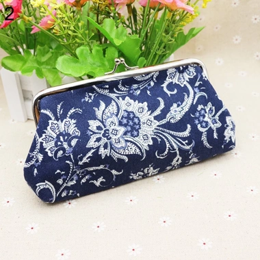 Ví canvas nữ nhỏ gọn đựng tiền xu và thẻ - Thiết kế tiện lợi, giảm giá 7